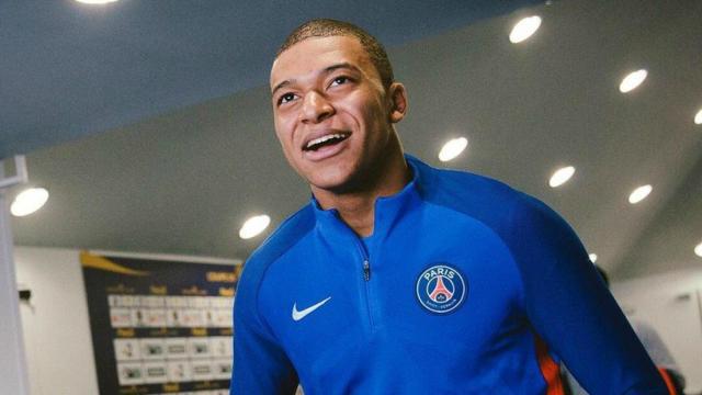 Kylian Mbappé, jugador francés del PSG. Foto: Twitter (@KMbappe)