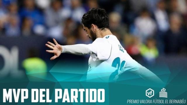 Isco Alarcón, MVP del Málaga - Real Madrid