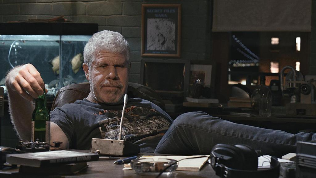 Ron Perlman en la película.