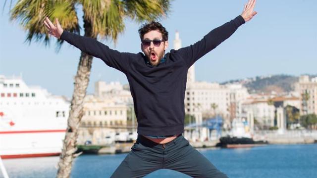 Raúl Arévalo en Málaga.