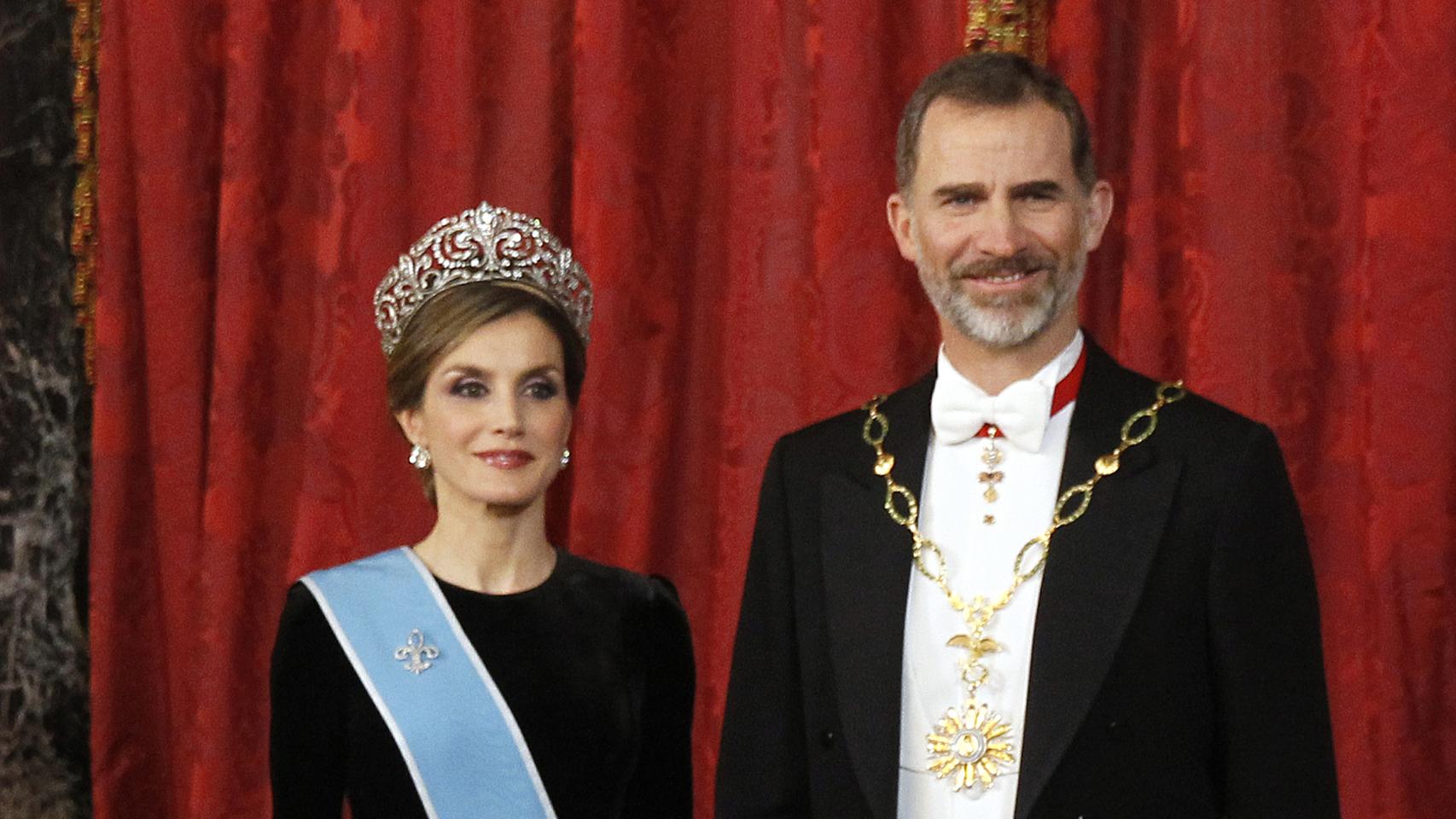 Letizia y Felipe VI.