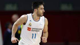 Facundo Campazzo, durante un partido con el Real Madrid.