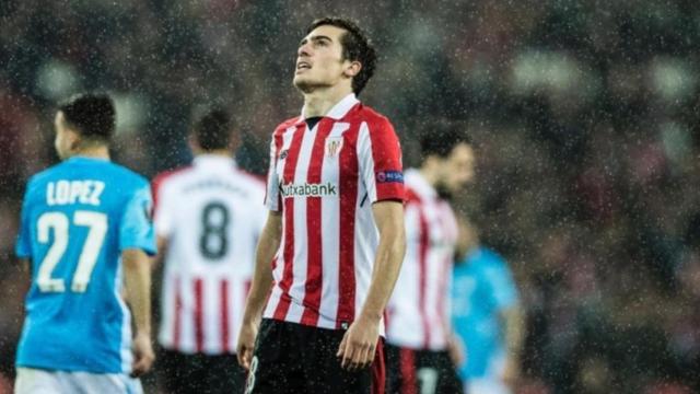 Iñigo Córdoba, en un partido del Athletic. Foto. Instagram (cordoba_18)