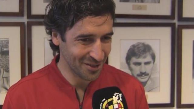 Raúl, en el curso de la RFEF