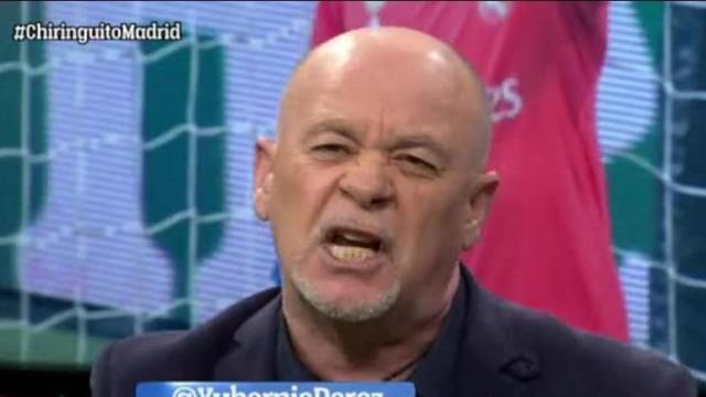 Alfredo Duro, en El Chiringuito. Foto: Twitter (@elchiringuitotv)