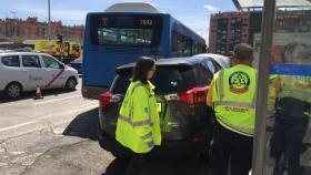 El suceso se ha producido en la Plaza de Alsacia, en el distrito de Ciudad Lineal.