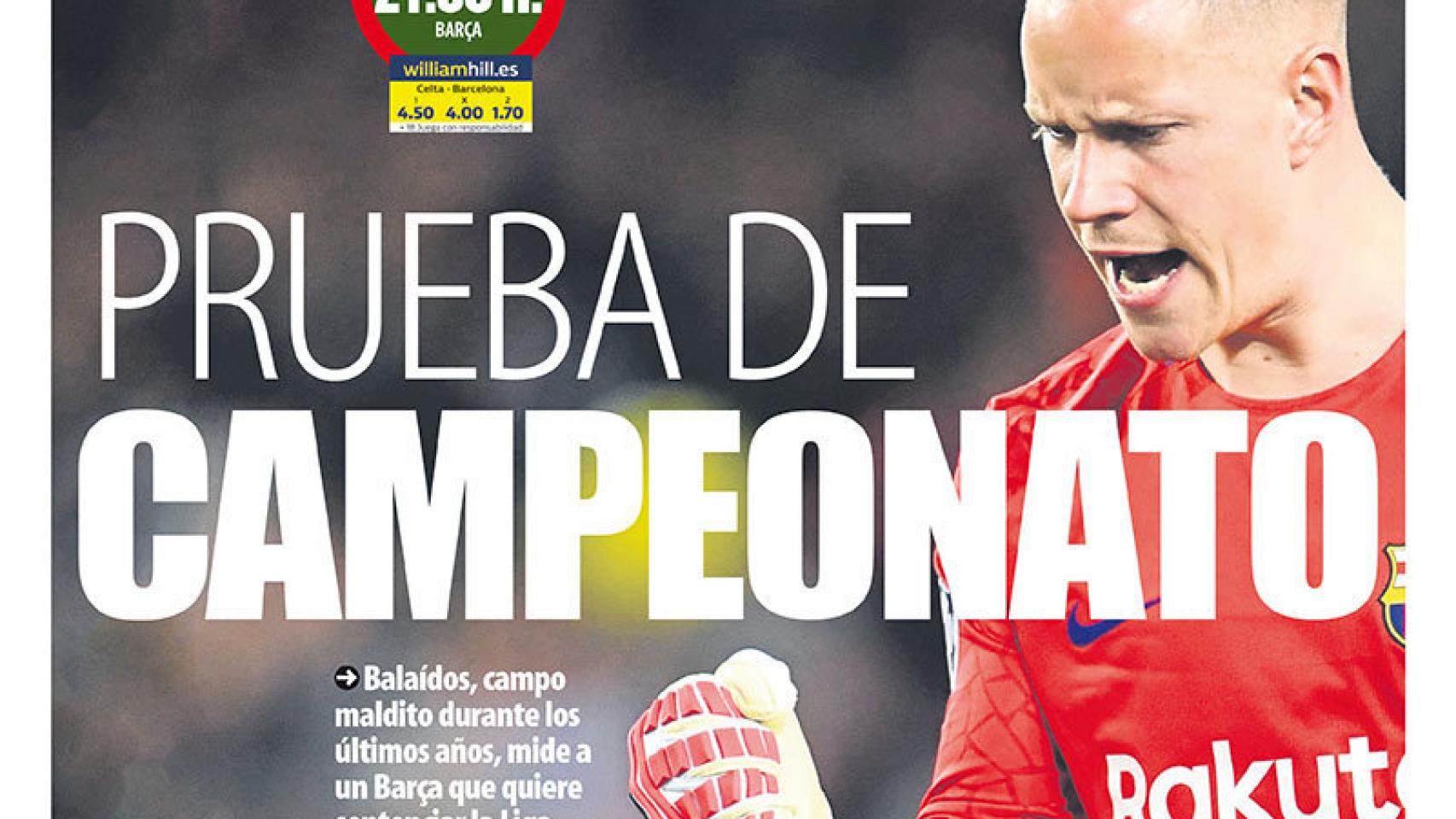 Portada Mundo Deportivo