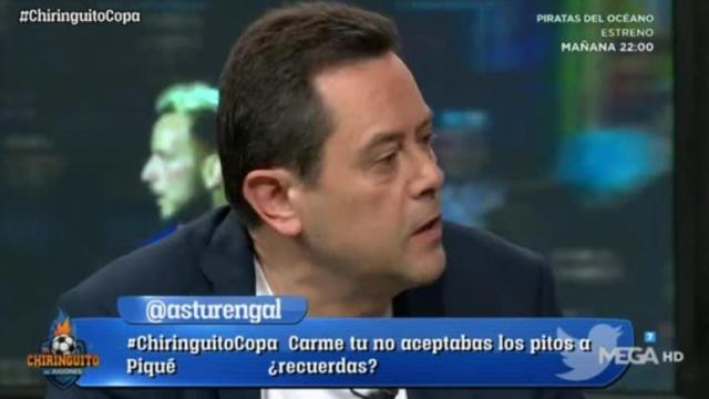 Tomás Roncero en El Chiringuito