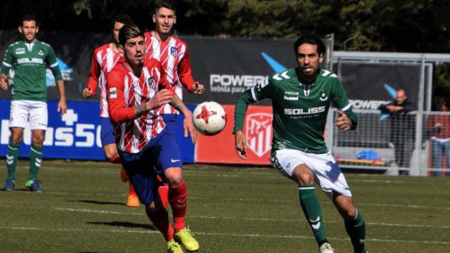 Lassad en un partido contra el Atlético de Madrid B. Foto: Laura Pérez (CD Toledo)