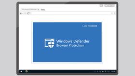 microsoft windows defender browser protection navegador web google chrome antivirus