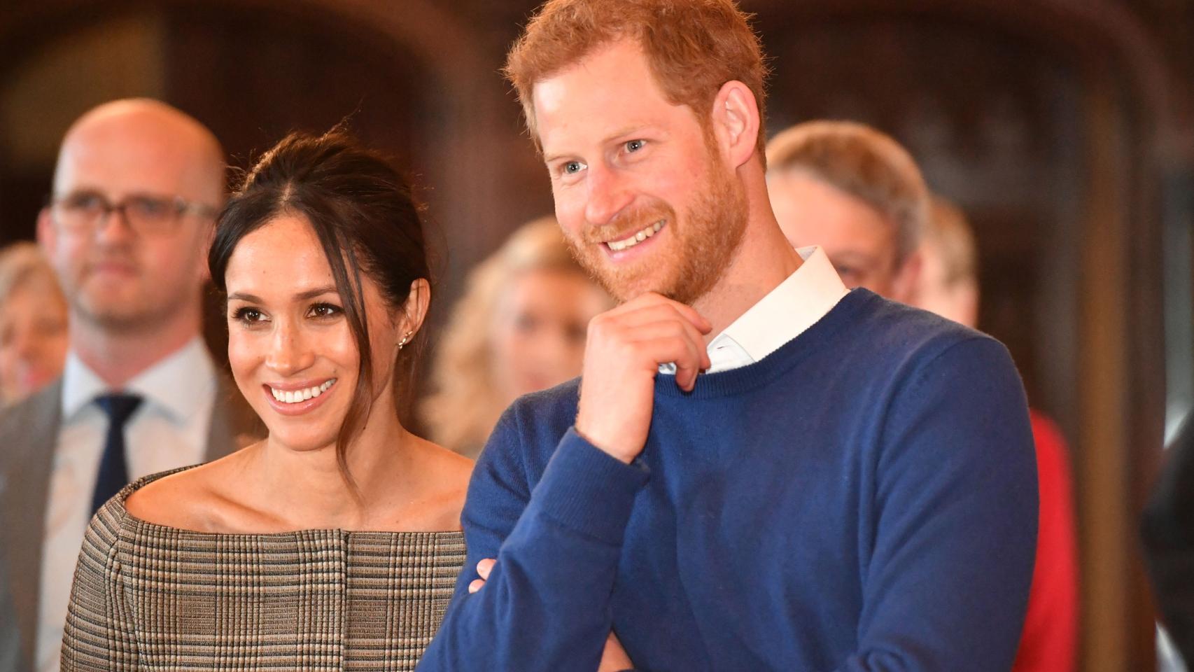 El príncipe Harry y Meghan Markle.