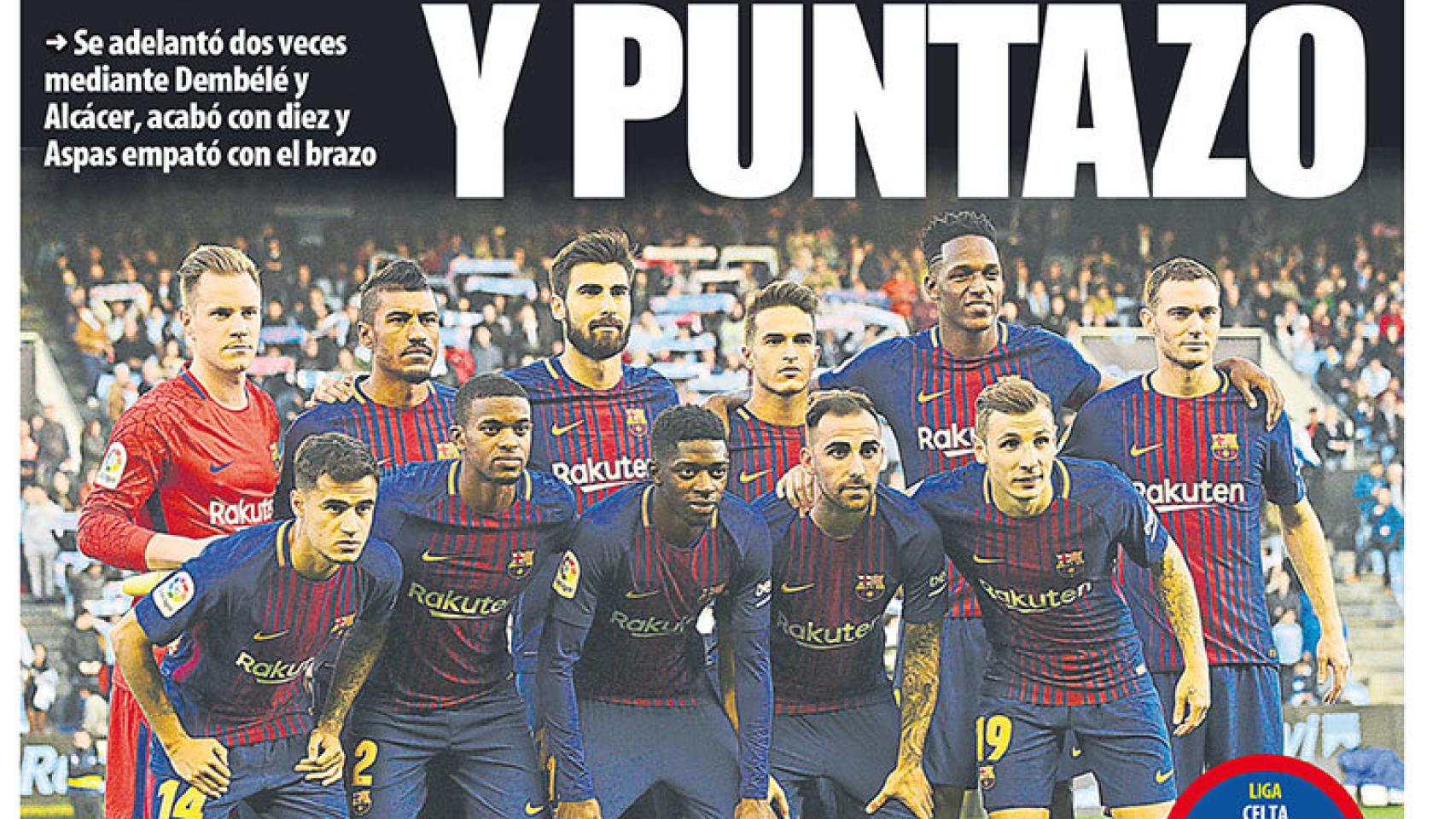 Portada Mundo Deportivo (18/04/18)