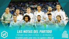 Las notas del Real Madrid - Athletic