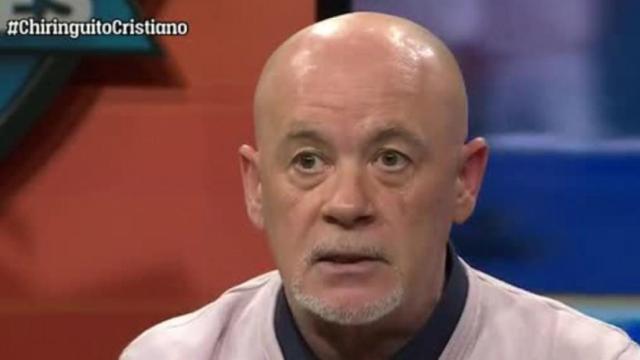 Alfredo Duro, en El Chiringuito. Foto: Twitter (@elchiringuitotv)