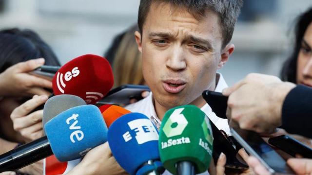 El candidato de Podemos a la Presidencia de la Comunidad de Madrid, Íñigo Errejón.