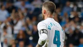 Sergio Ramos, en el partido contra el Athletic