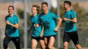 El Real Madrid se entrena en Valdebebas