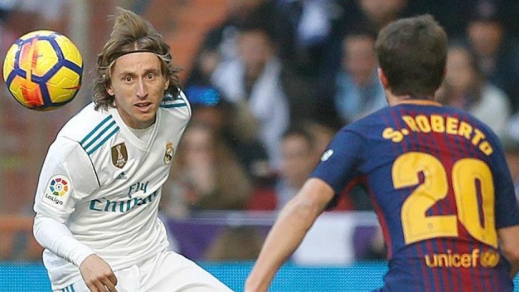 Modric contra Sergi Roberto