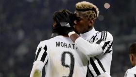 Morata y Pogba, en su etapa en la Juve. Foto: juventus.com