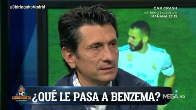 José Félix Díaz habla de la situación de Benzema en El Chiringuito. Foto: Twitter (@elchiringuitotv)