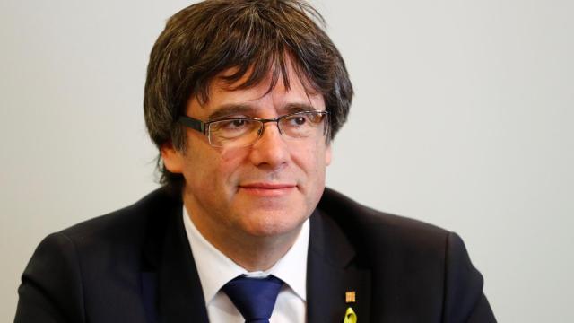 El expresidente de la Generalitat, Carles Puigdemont, en Berlín.