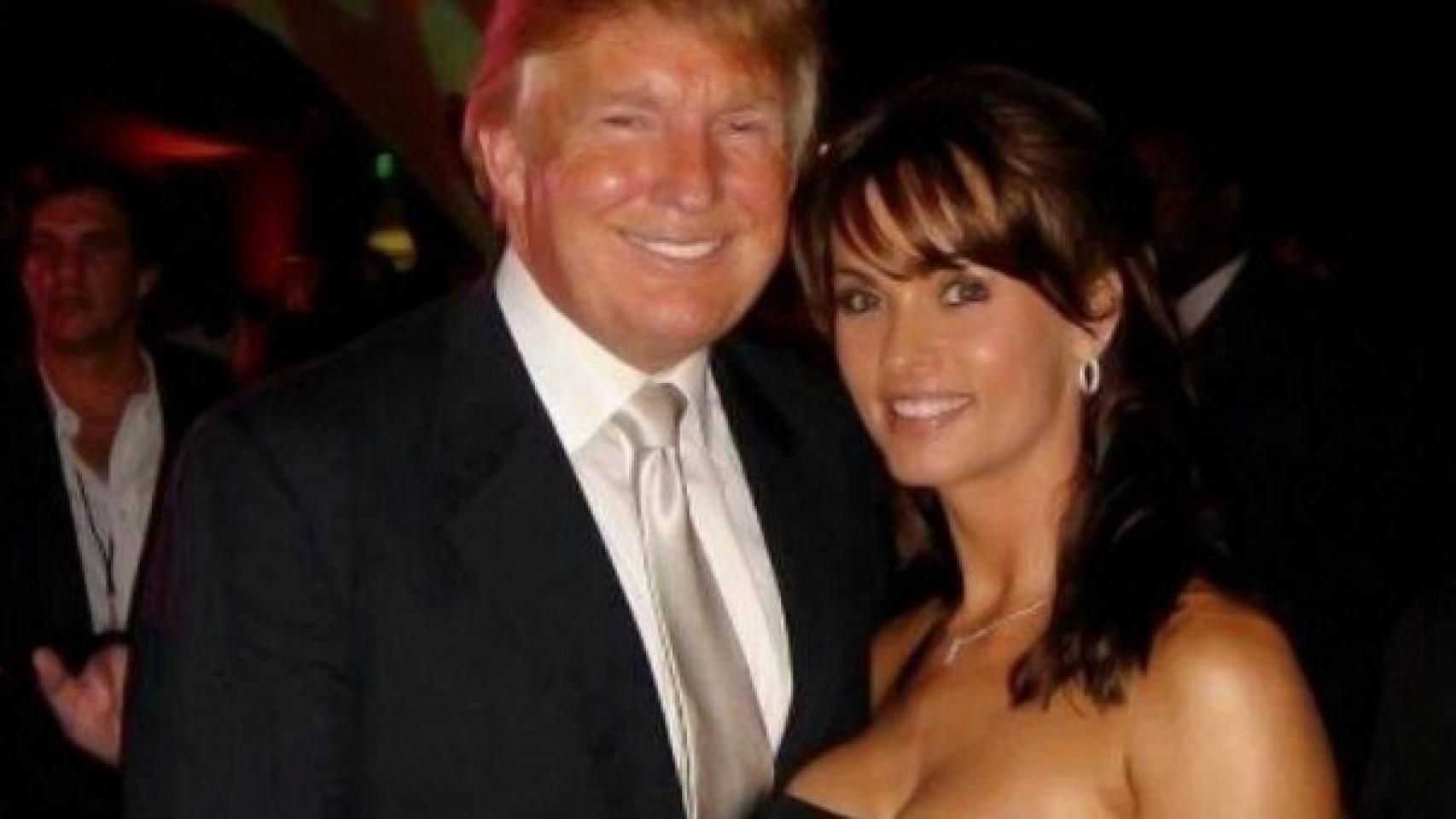 Donald Trump y Karen McDougal.