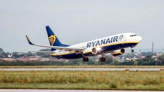 Avión de Ryanair