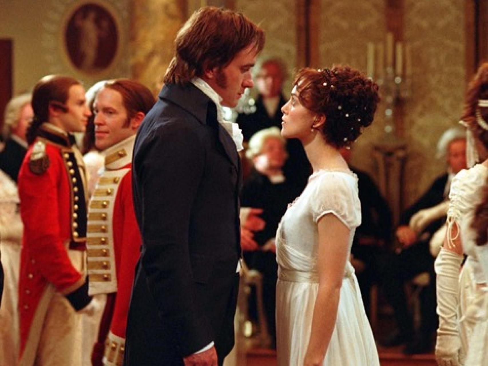 Fotograma de Orgullo y Prejuicio, novela de Jane Austen y máxima inspiración de Raquel de la Morena.
