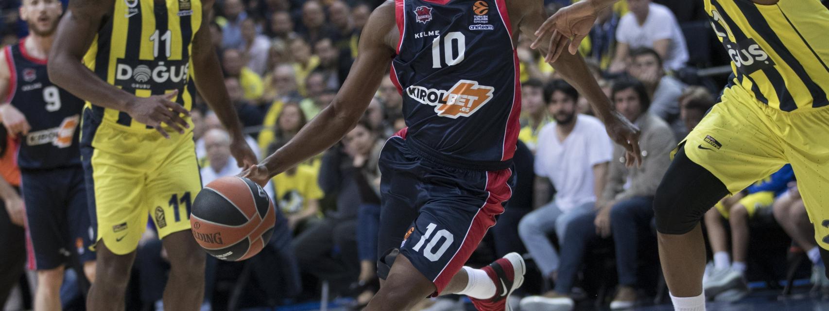 Imagen del segundo partido entre Fenerbahçe y Baskonia.