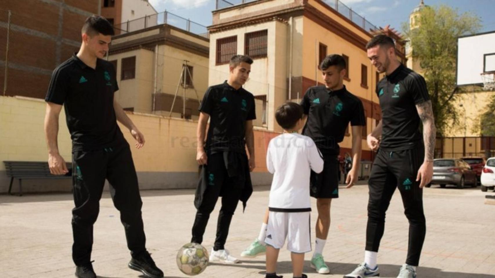 El Castilla visita la Residencia Infantil Chamberí