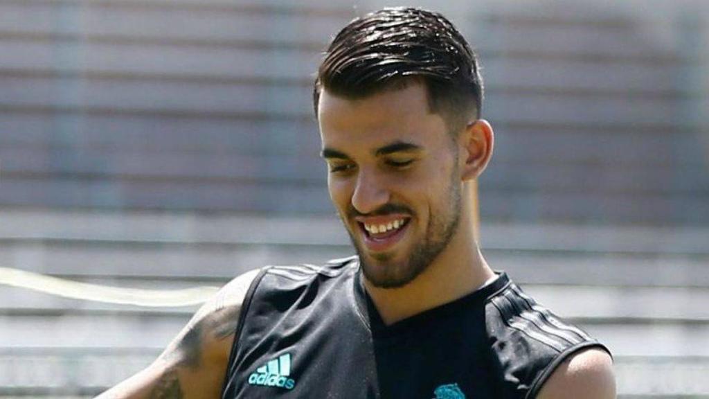 Dani Ceballos, en la pretemporada del Real Madrid