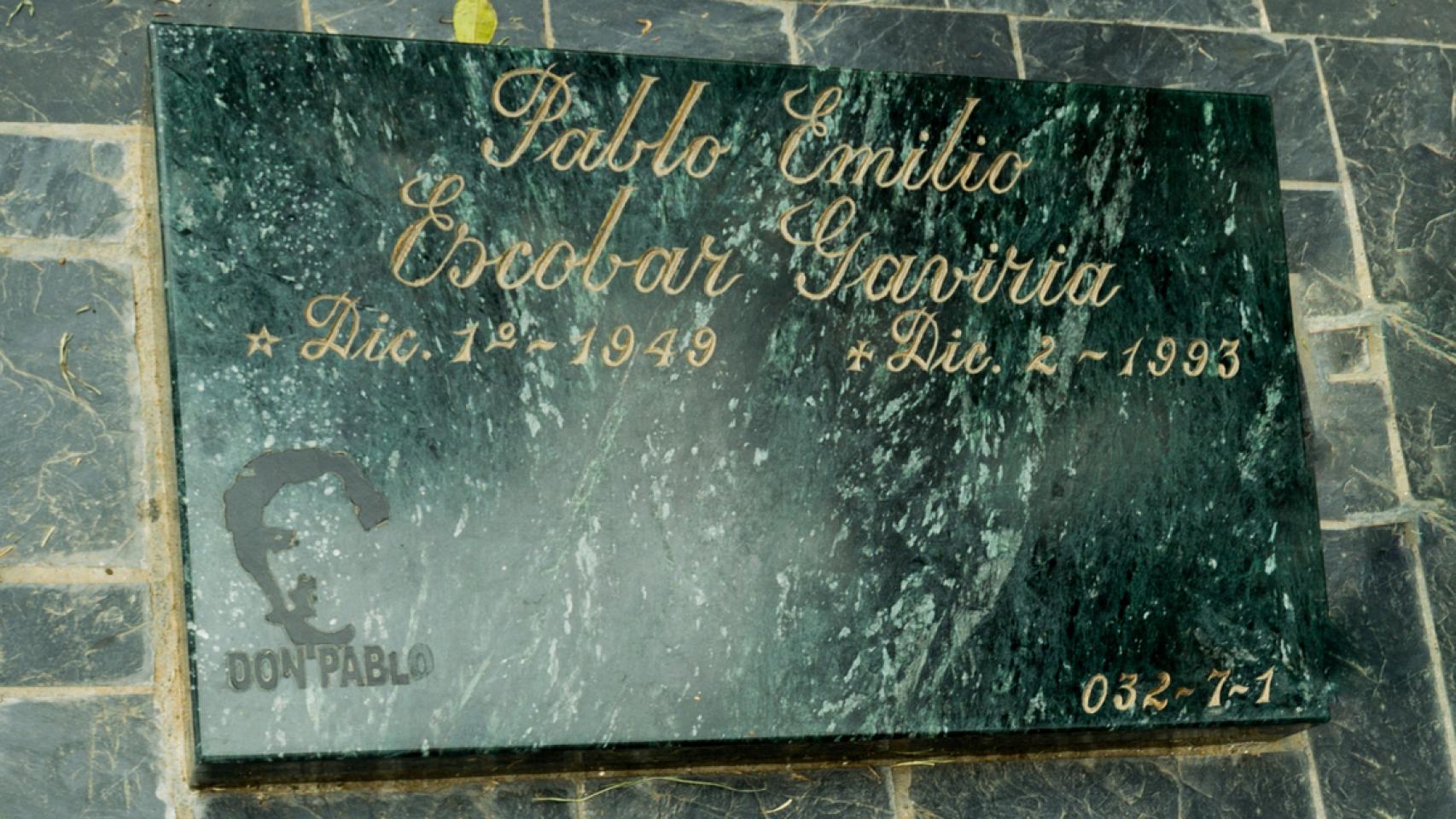 Tumba de Pablo Escobar