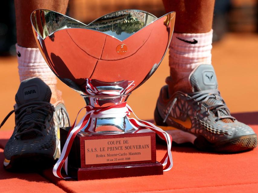 Nadal amenaza con seguir llevándose aún más trofeos en Montecarlo.