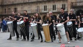 Desfile de batucadas en la Plaza Mayor (18)