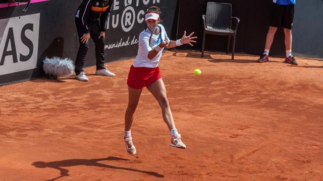 Garbiñe Muguruza ganó los dos puntos que disputó en esta eliminatoria.