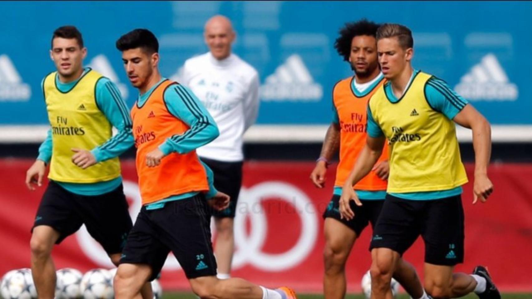 Entrenamiento del Real Madrid