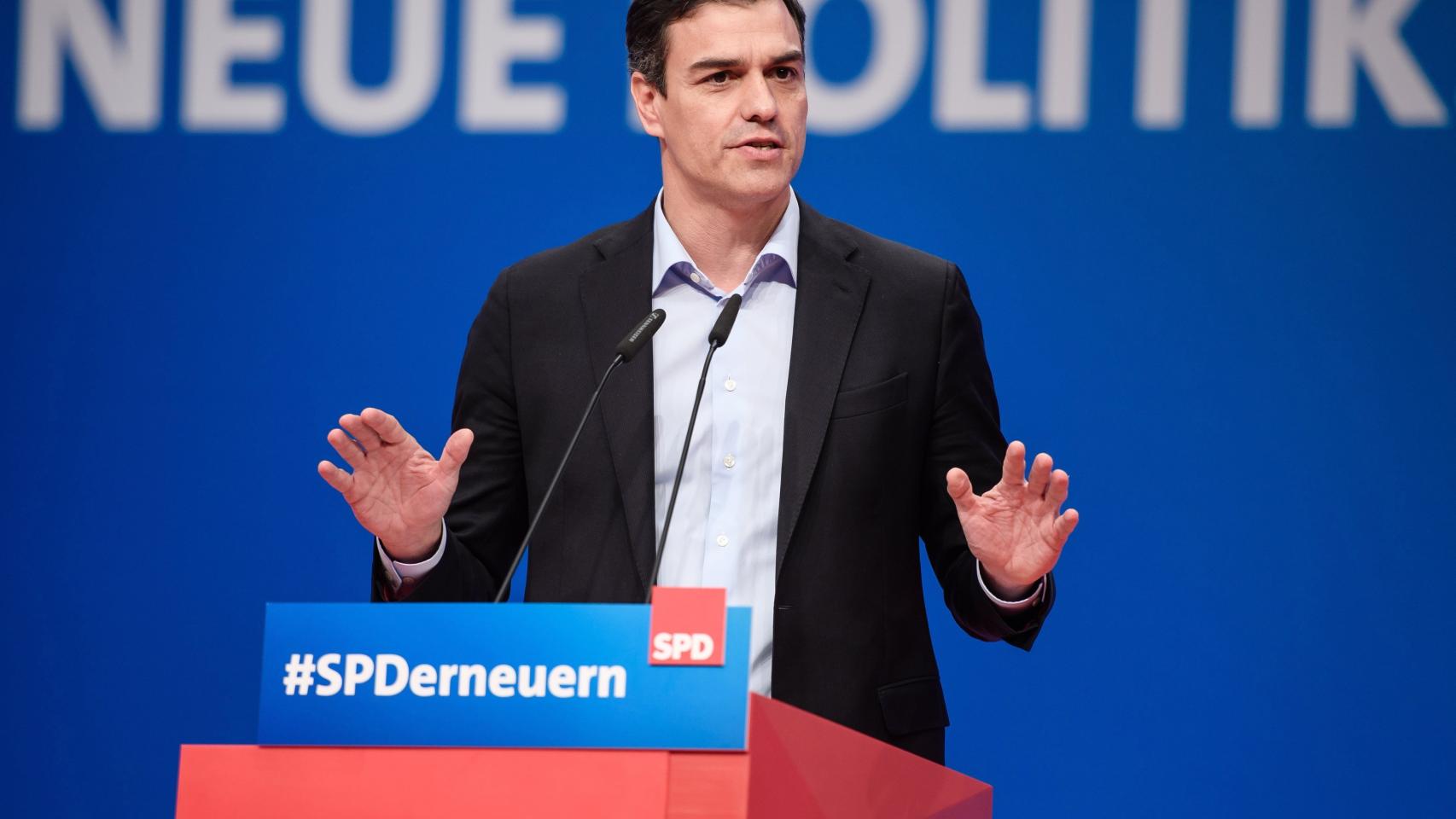 Sánchez, en una imagen de este fin de semana.