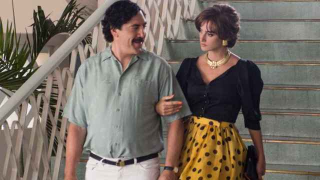 Penélope Cruz y Javier Bardem en un fotograma de Loving Pablo.