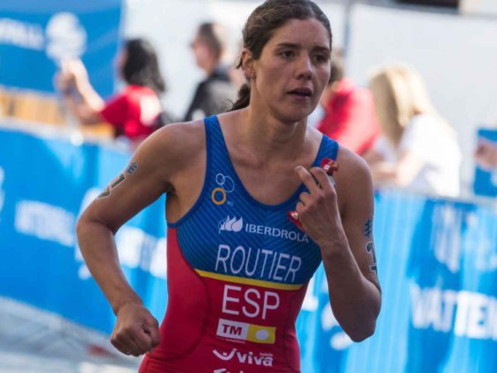 Carolina Routier, olímpica española en triatlón, atropellada de gravedad