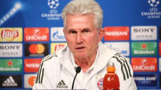 Jupp Heynckes en rueda de prensa. Foto Twitter (@FCBayern)