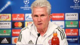 Jupp Heynckes en rueda de prensa. Foto Twitter (@FCBayern)