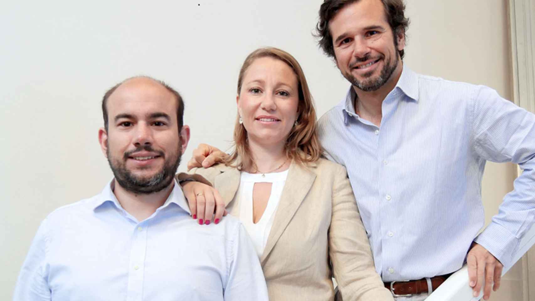 Juan Riva, Eduardo Cermeño y Ana Collado, de Immune Institute.