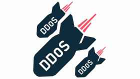 Ilustración de un ataque DDoS.