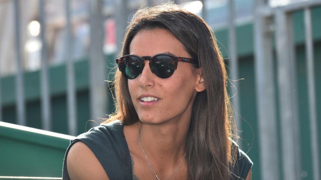 Ana Boyer en el Masters de Tenis de Mónaco con gafas Mr. Boho