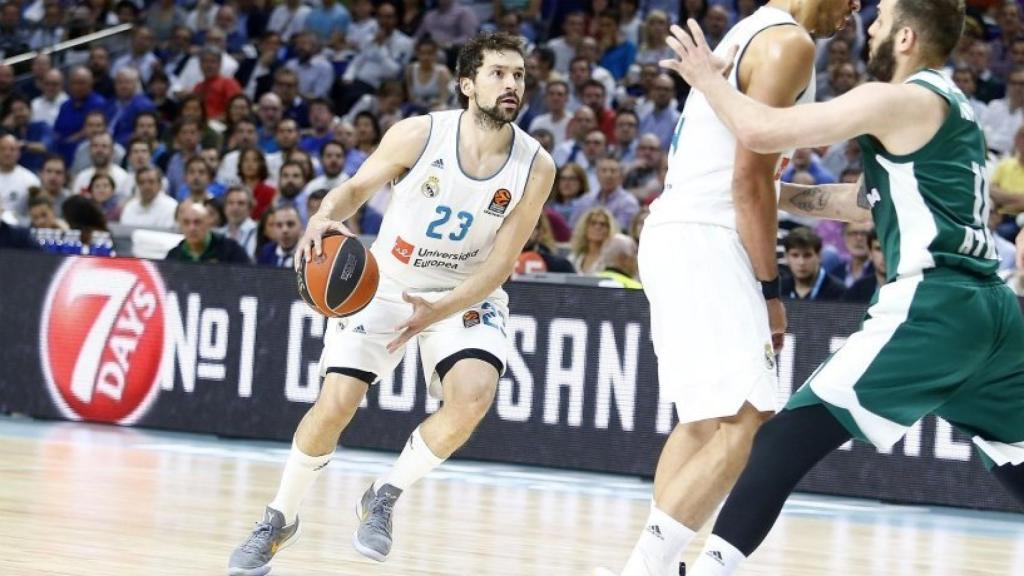 Llull ante Panathinaikos. Foto: Twitter (@acbcom).