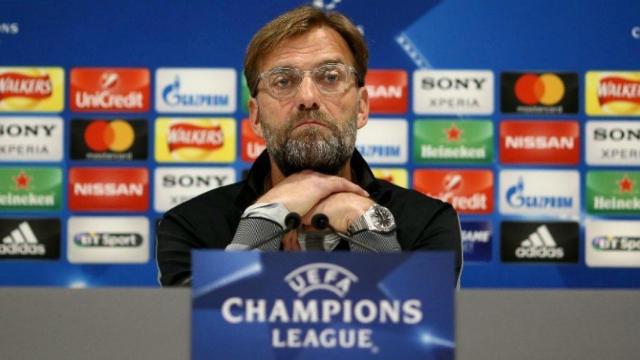 Klopp en rueda de prensa. Foto liverpoolfc.com