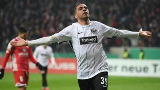 Omar Mascarell celebra un gol con el Eintracht Frankfurt. Foto: Instagram (@omarmascarell)