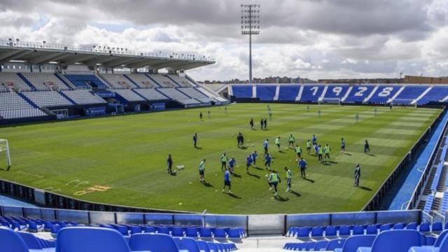 Entrenamiento del Leganés. Foto: Twiter (@cdleganes)