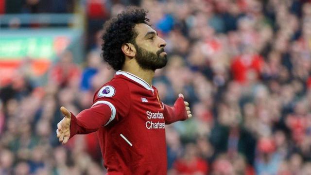 Salah, jugador egipcio del Liverpool. Foto: Twitter (@MoSalah)