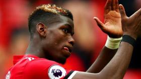 Pogba, en un partido del Manchester United. Foto: manutd.com